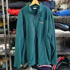 コロンビア フリースジャケット エメラルドカラー 3X