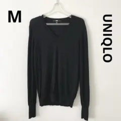 UNIQLO ユニクロ　エクストラファインメリノ Vネックセーター