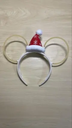 ミッキーマウス 光る クリスマスカチューシャ レア レトロ