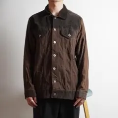 291295=HOMME デニムジャケット カジュアル グレー/TW155 - メルカリ