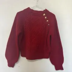 【VIS⠀】セーター赤