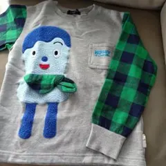 キャラクター刺繍付きトレーナー