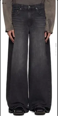 Acne studios 1989 Ash Black 28/30 - メルカリ