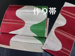 お太鼓の大きさが変えられる簡単ワンタッチ付け帯　名古屋帯　c3 -31のサムネイル