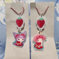 ツインチャーム　マイメロ　クロミ