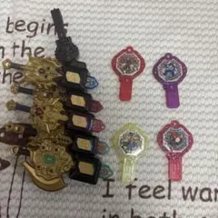 妖怪ウォッチ DX妖聖剣5本&ホルダーセット　まとめ売り 妖聖剣に付属アーク完備