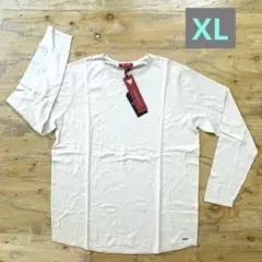 GUESS ゲス ロンＴ　XL アイボリー　長袖　無地Ｔのサムネイル