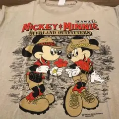 ディズニーミッキーマウス楽園パラダイスTシャツイエローMハンモック 