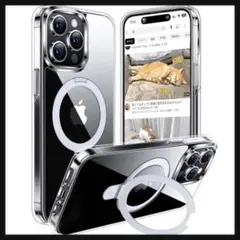 CASEKOO iPhone 15 Pro 用 ケース クリア 黄変（クリア）