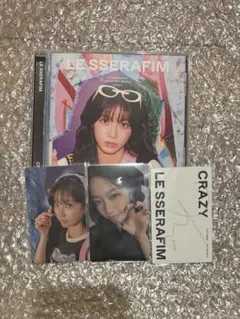 LE SSERAFIM CRAZY カズハ ソロジャケット