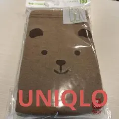 UNIQLO クマ顔　ニットレギンス★