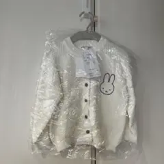 ミッフィー カーディガン 90cm ホワイト