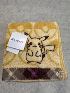 ピカチュウ モンスターボールミニタオル