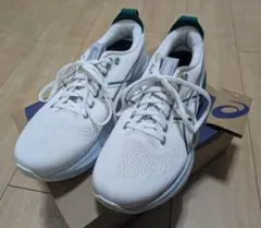 ASICS GEL-KAYANO32 26.0 2E ホワイト/グリーン
