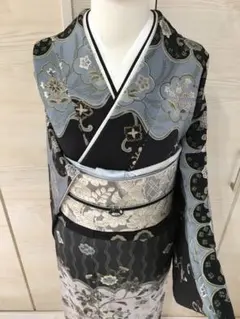 2点セット【訪問着】作家物　落款つき　圧巻のスケール感 正絹　逸品‼️