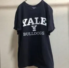 YALE Tシャツ navy 人気大学プリント