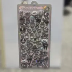 ボンボンドロップシール しろくろボンボン