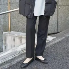 Spick and Span ギャバ テーパードパンツ パンツ スラックス