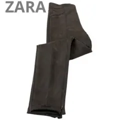 ZARA ザラ　スエード風 スキニーパンツ