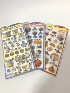 PUPPET SUNSUN うるちゅるポップシール 3種セット