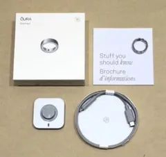 Oura Ring 4 人気のBrushed Silver サイズ11