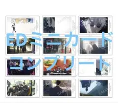 呪術廻戦 懐玉 玉折 トレーディングミニカード ED 12種 コンプリートセット