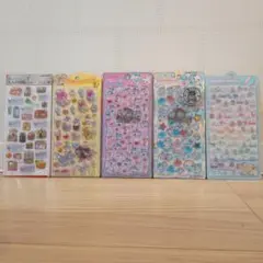 タ*ウ様 正規品　ボンボンドロップシール　プチドロップステッカー　5枚セット　ま