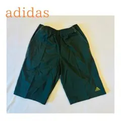 【adidas】ジュニア ハーフパンツ 160 カーキ