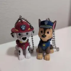 パウパトロール キーホルダー 2個セット マーシャル チェイスのサムネイル