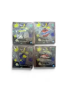 スプラトゥーン3 一番くじ G賞 ラバーチャーム 4種セット 未使用