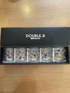 ミキハウス　ダブルＢ　コップ5個セット