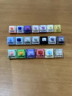 HMX、Keygeek、キースイッチ セット①、20種、計20個