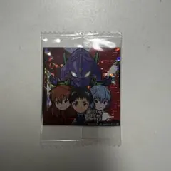 エヴァンゲリオン ウエハースシール シンジ レイ アスカ 初号機