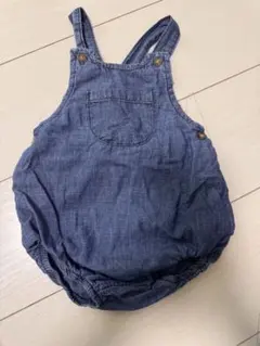 ZARA ベビー デニム ロンパース 12-18ヶ月のサムネイル
