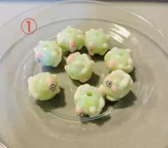 アクリル手描きビーズバラ売り