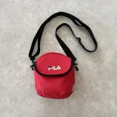 【最終価格】FILA フィラ ショルダーバック ポシェット レッド