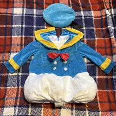 ドナルドダック コスチューム 帽子付き