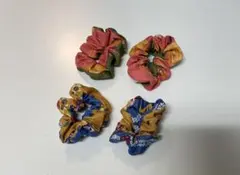 【新品・未使用・匿名配送】シュシュ　髪ゴム　ヘアゴム　和装　和柄