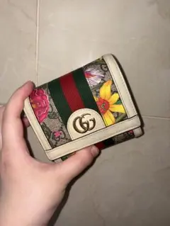 限定品】GUCCI ×ヒグチユウコ 二つ折り財布 オフィディア 鳥デザイン