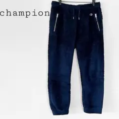 チャンピョン シェルパフリースロングパンツ ネイビー系 カジュアル シンプル