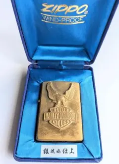 未使用保管品 ZIPPO ハーレー イーグル 2013年製 USA 純正ケース付 