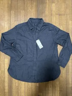 ユニクロライトフランネルシャツレディース新品タグ