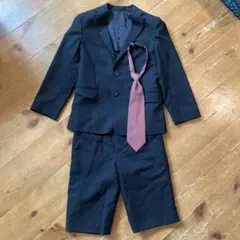 美品　コムサ　フォーマルスーツ ショートパンツ　ネクタイ　3点セット