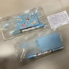 キャラクターグッズ メモ帳とペンセット　ディズニー　２点セット