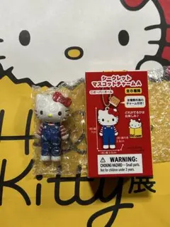 mさん専用　ハローキティ展 シークレットマスコットチャームA オーバーオール