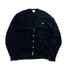 アクリルカーディガン ブラック