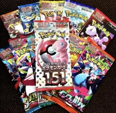 ポケモンカード151含む　バラ11パック　まとめ売り