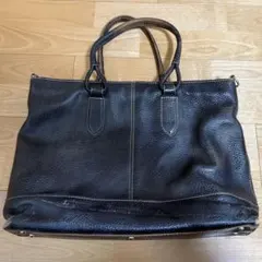 DEUX MONCX デュモンクス2way レザー トートバッグ ビジネスバッグ