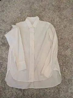 UNIQLO　+J シャツ　スーピマコットンオーバーサイズシャツ