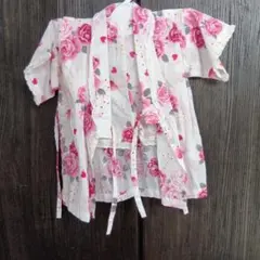 MADEU 花柄甚平セット 90cm